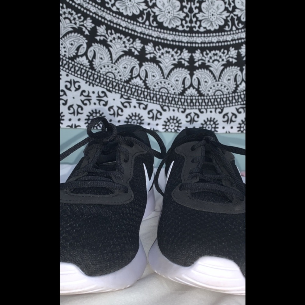 Black Nike sneakers